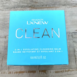 AVON Isa Knox LXNEW Clean 2-In-1 Exfoliating Cleansing Balm BRAND NEW 3.3 oz